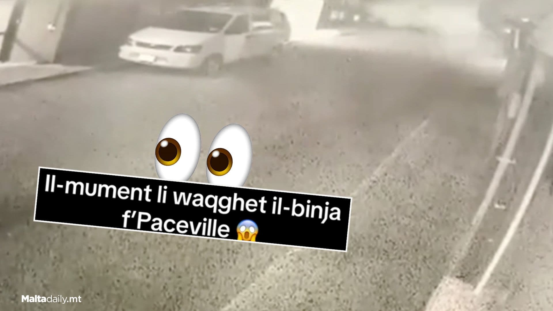 Watch: The Moment The Paceville Building Collapsed