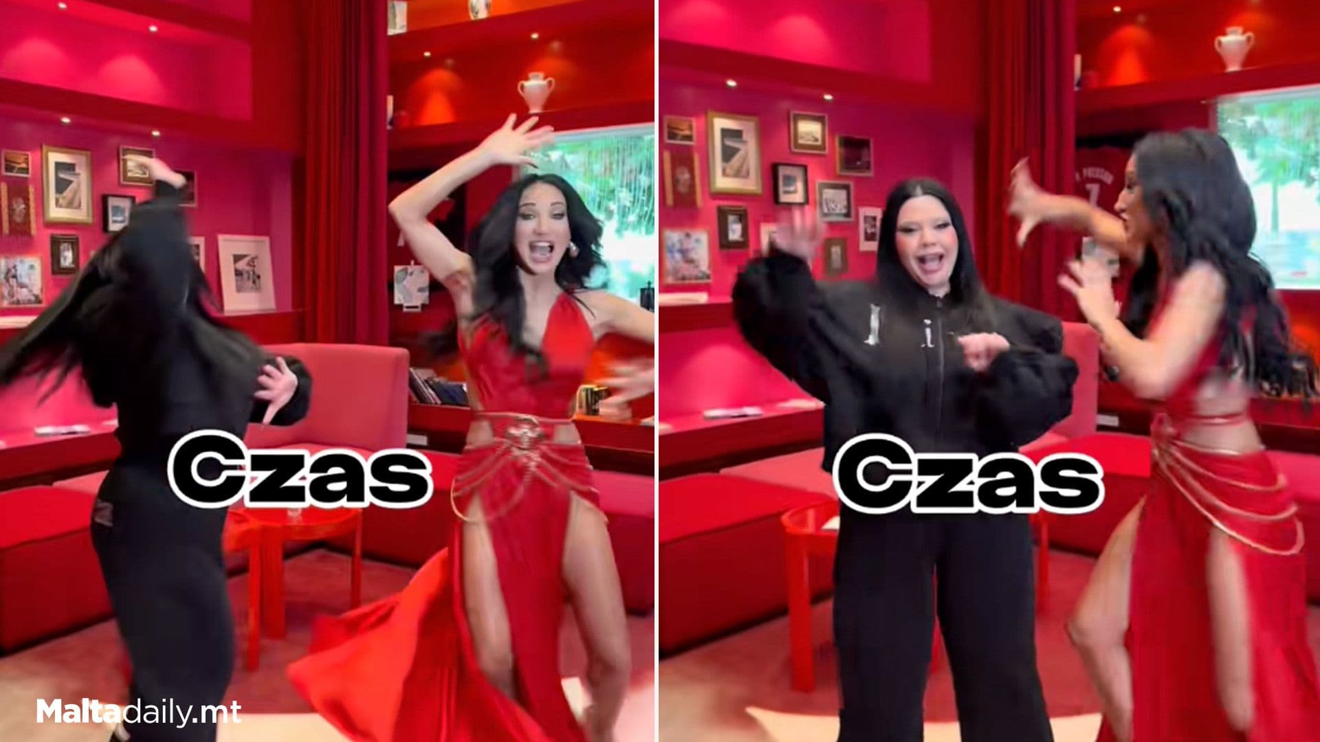 Miriana Mingles With More Eurovision 2025 Contestants