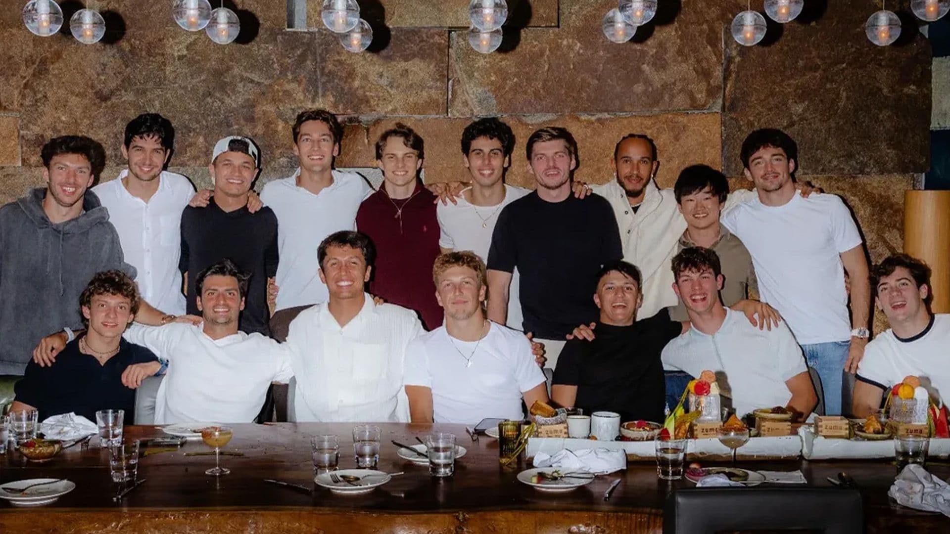 F1 Grid Unites for Annual End-of-Season Dinner