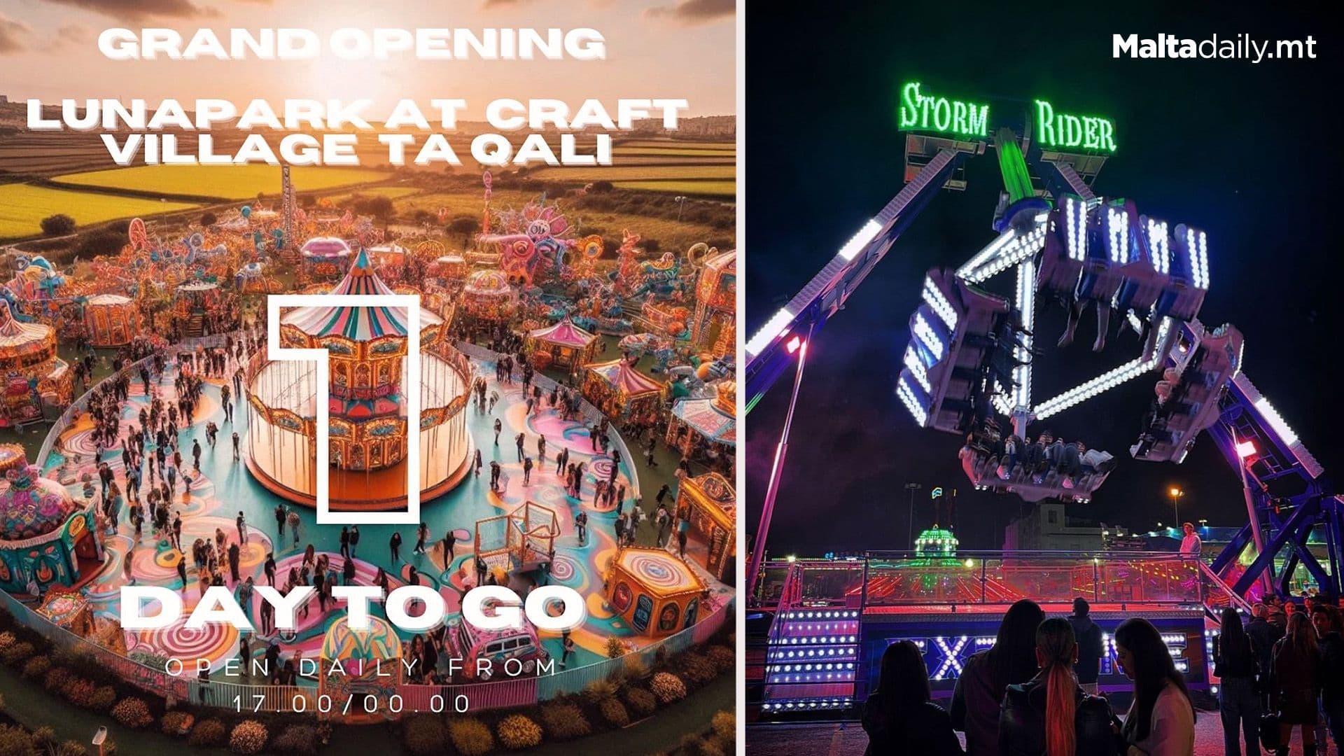 Just 1 Day To Go For Luna Park Malta’s Return!