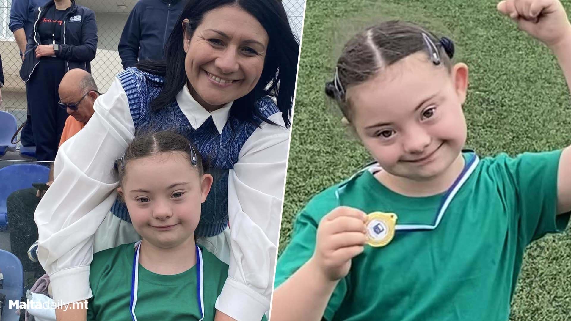 Francesca Rausi Stuns At School Sports Day