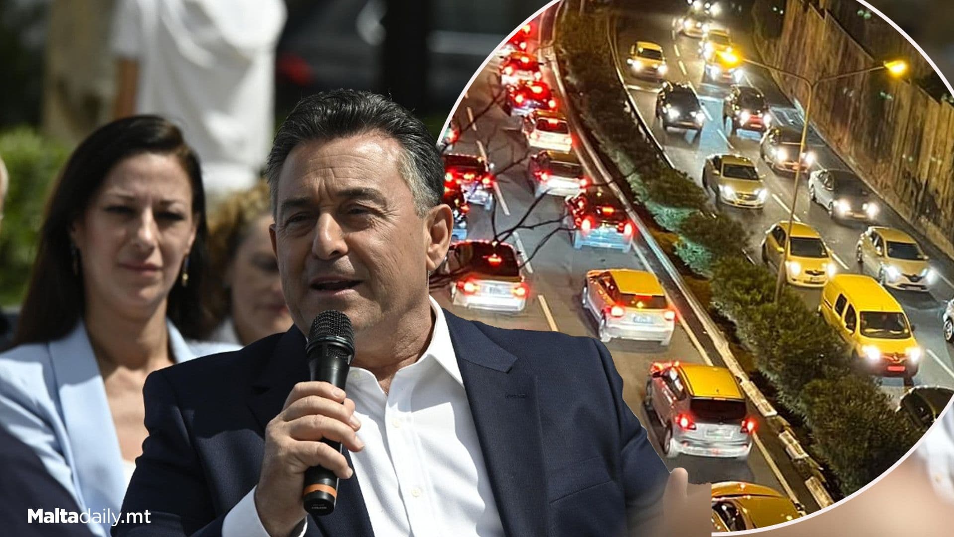 Traffic Can’t Improve If Malta’s Population Adds 35K People A Year, Says PN Leader