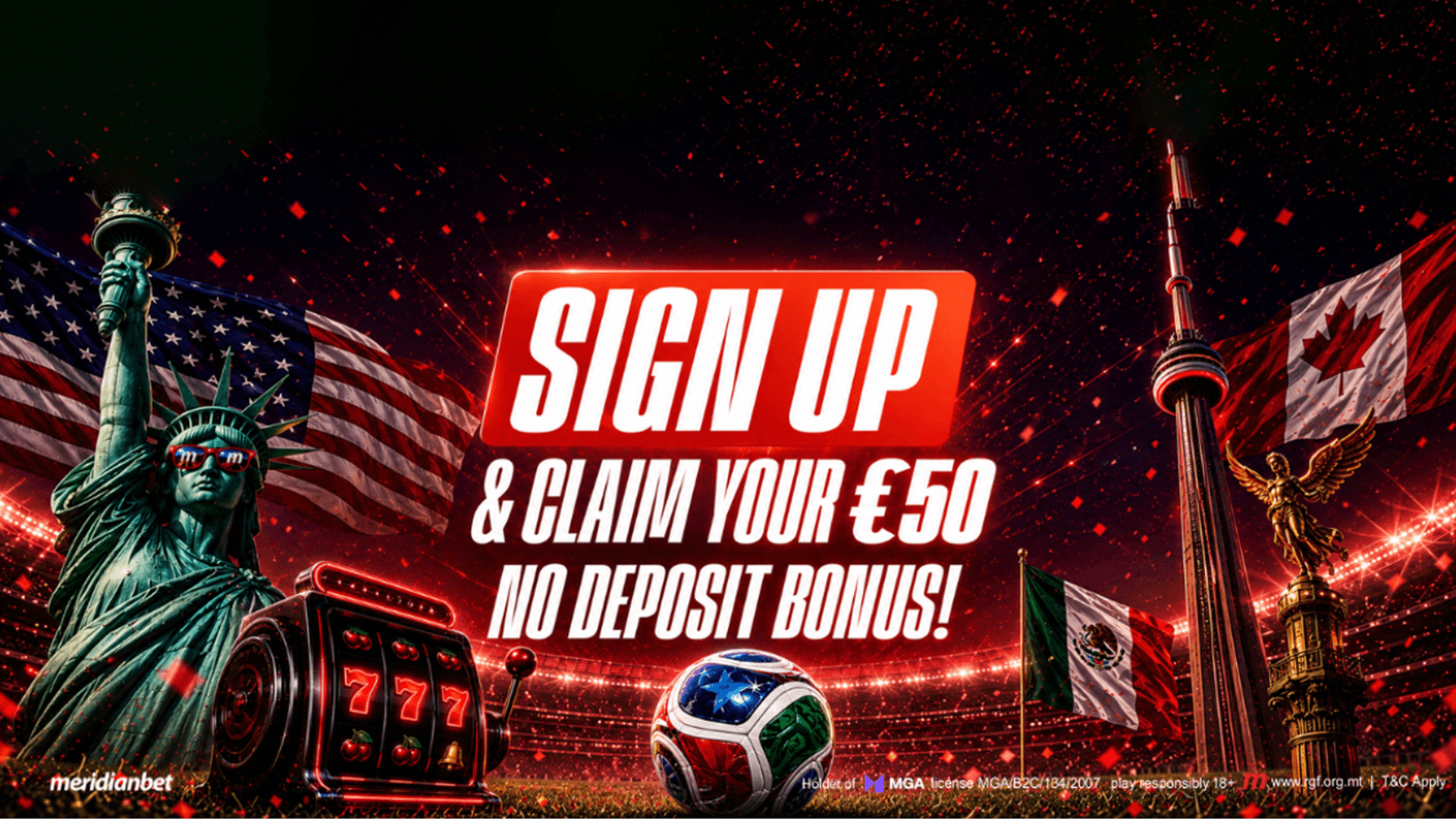 Meridianbet Launches €5,000 Champions Race Alongside Tournament Cashback Promotion