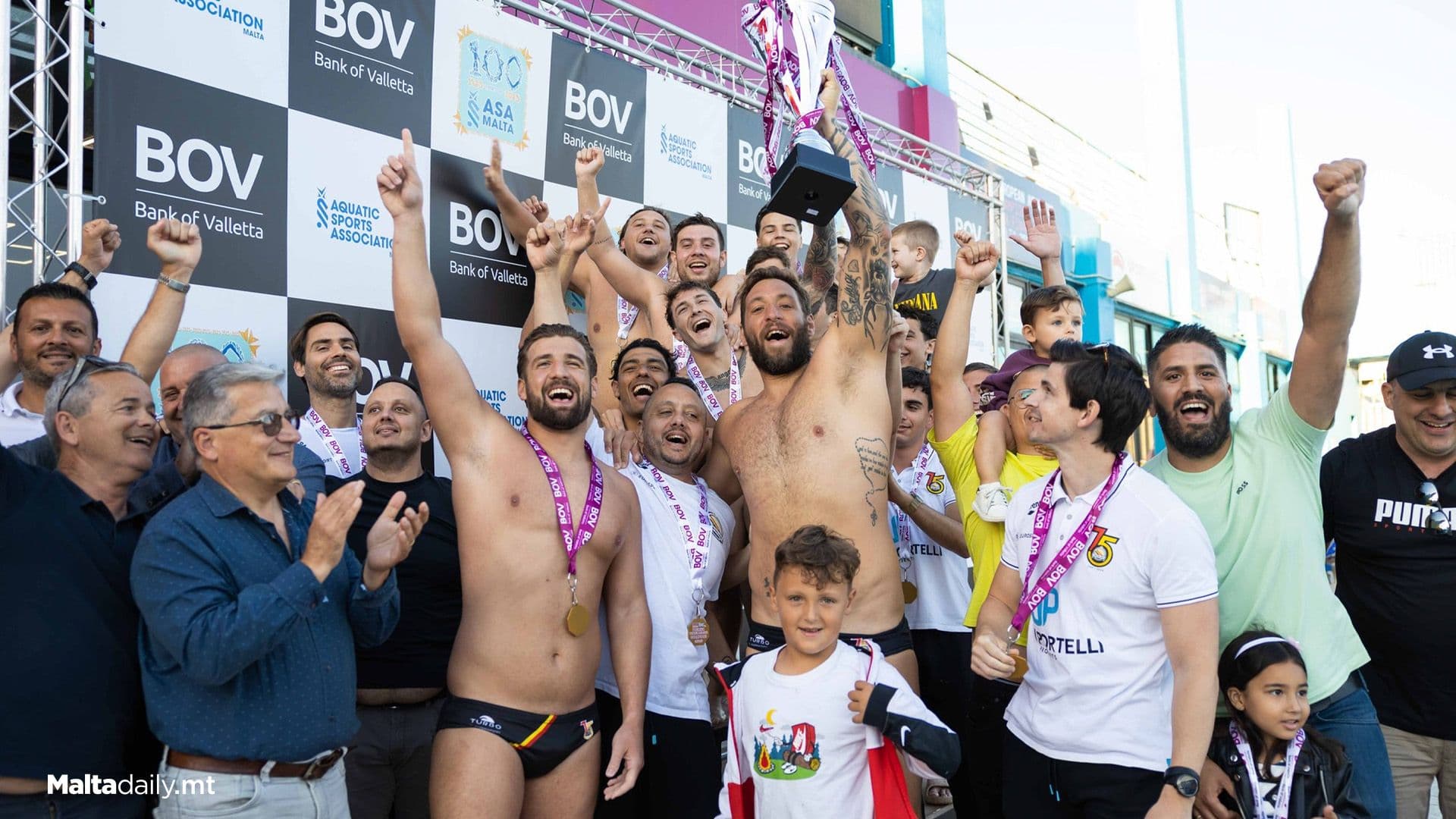 San Ġiljan Secure Waterpolo Winter League After Beating Sliema