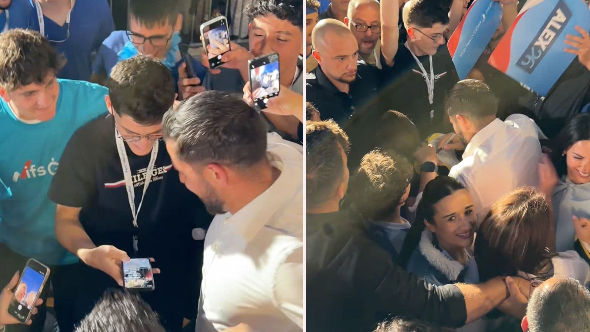Alex Borg Joins PN Mass Rally Crowd