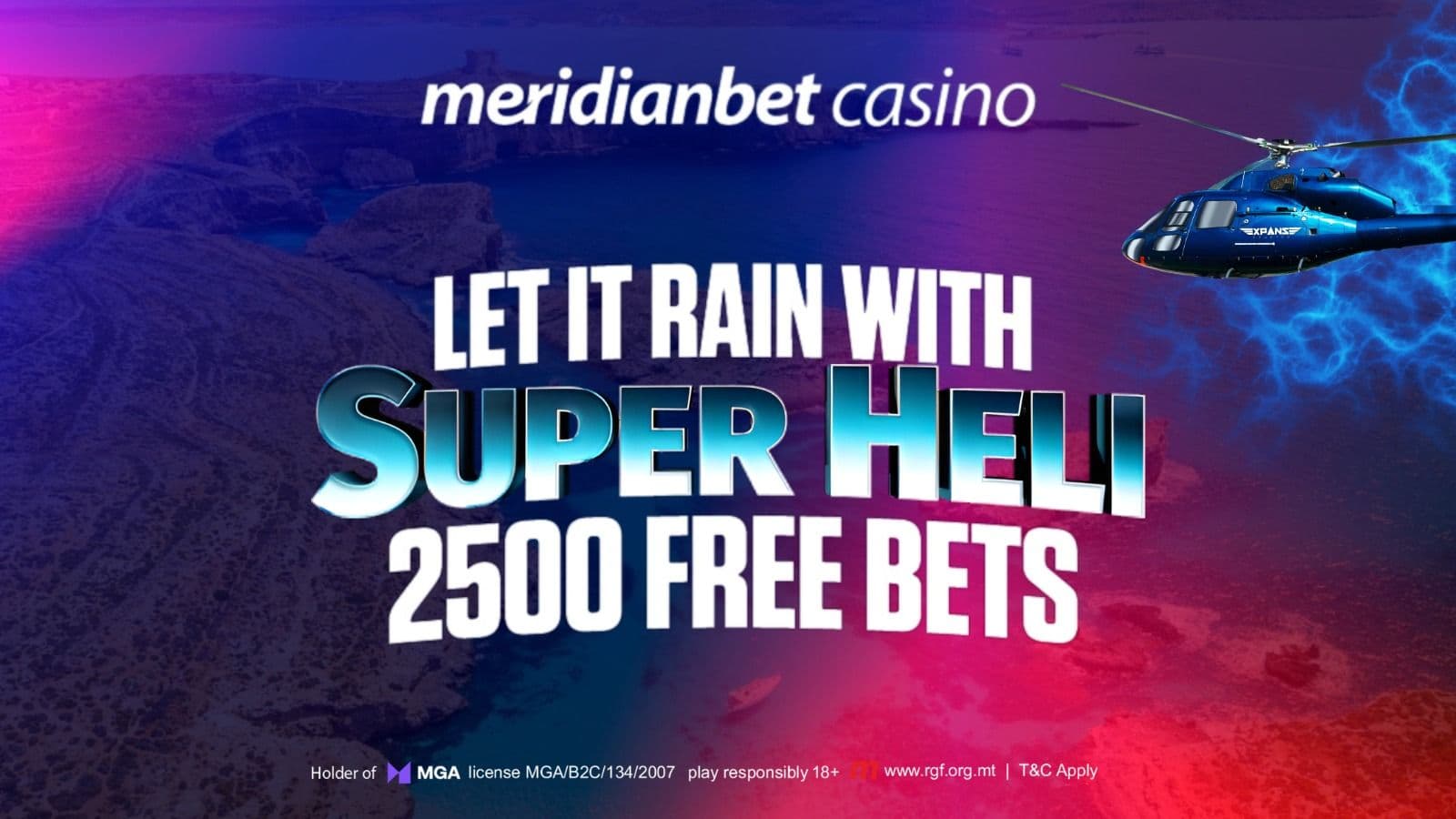 Take Flight with Meridianbet: Double Welcome Bonuses and the Return of Super Heli!