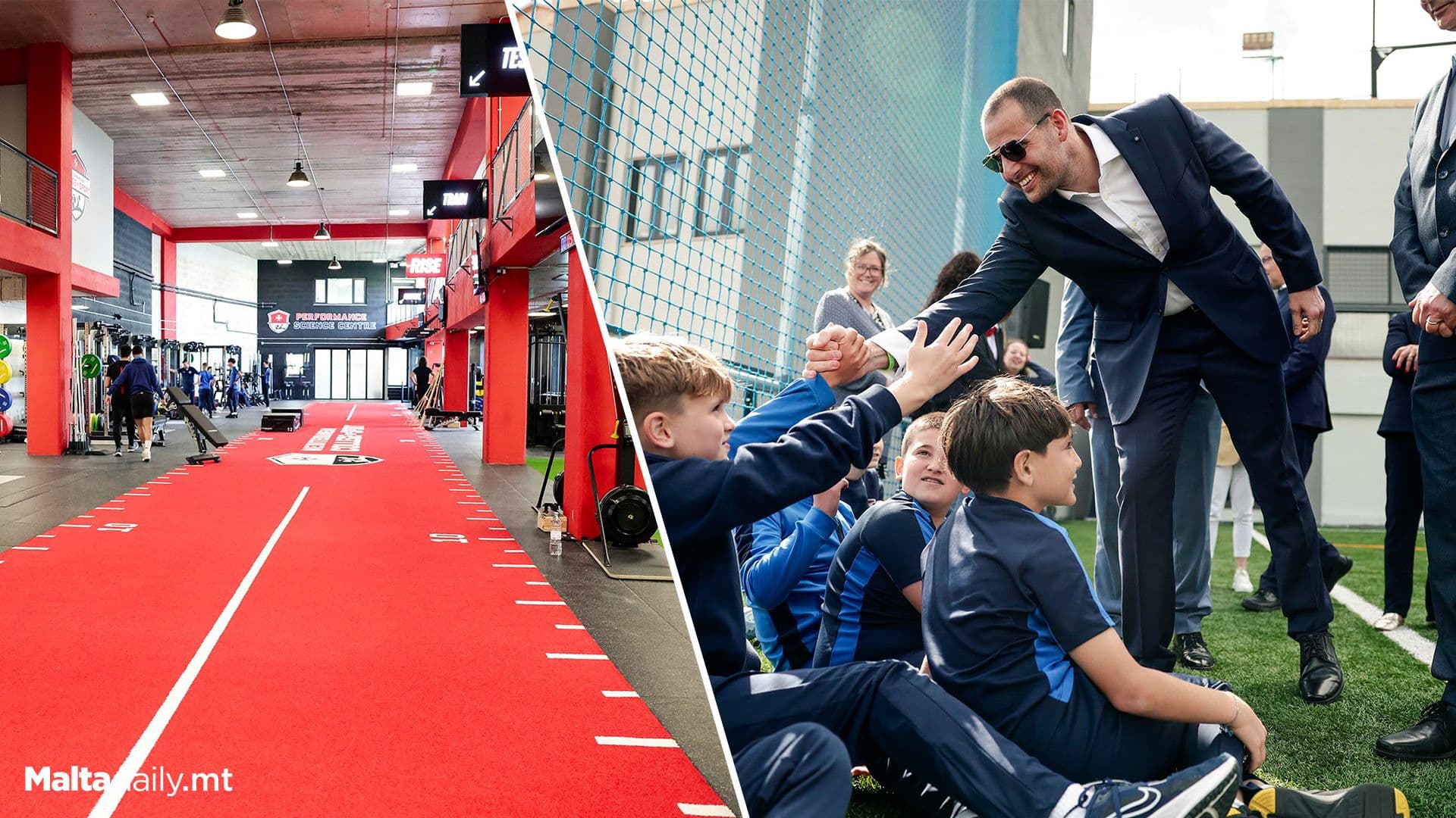 Prime Minister Robert Abela Inaugurates New Sports Facility During Visit To Mediterranean College Of Sport In Birkirkara