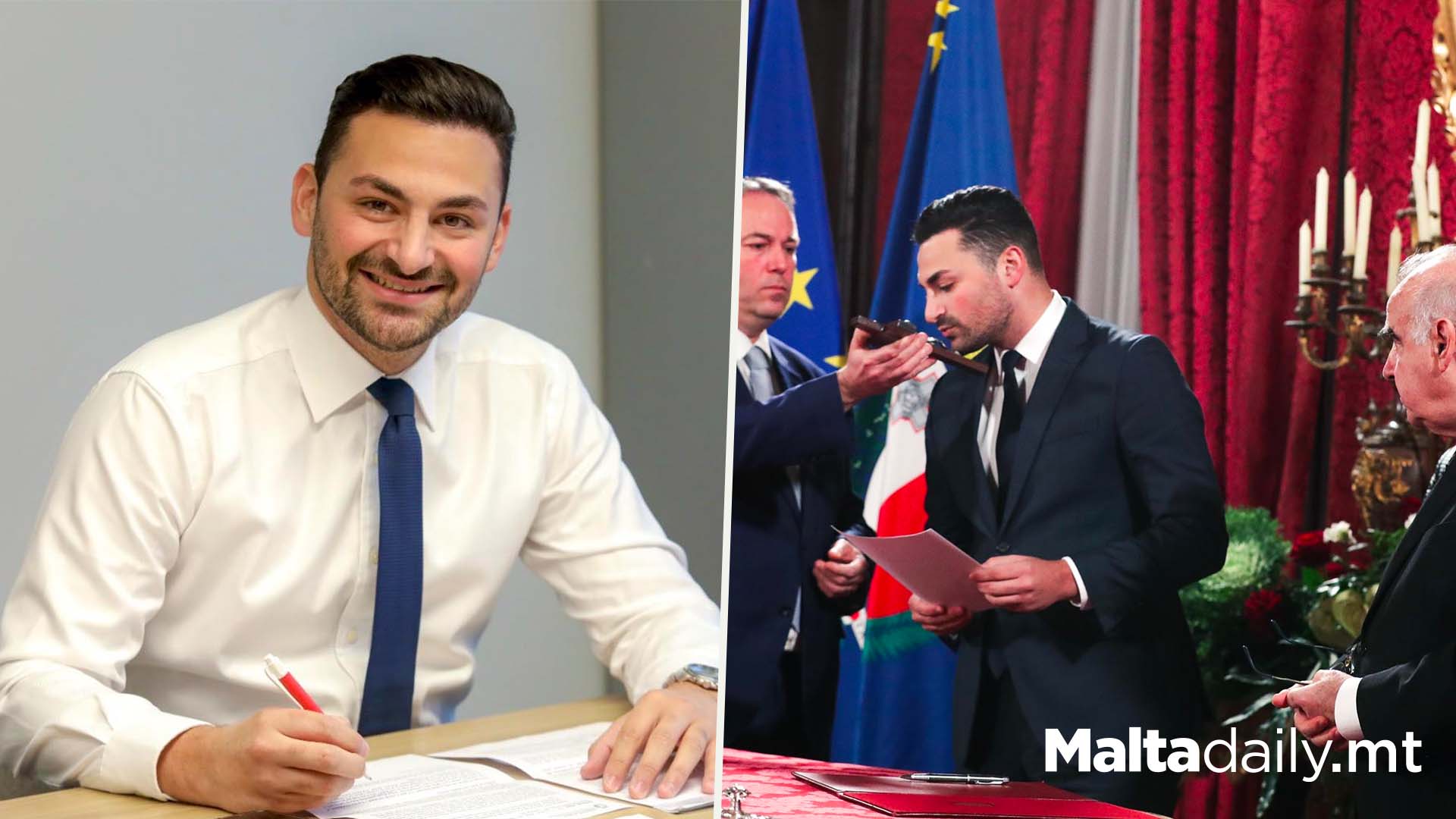 Omar Farrugia Becomes Youngest Member Of Cabinet