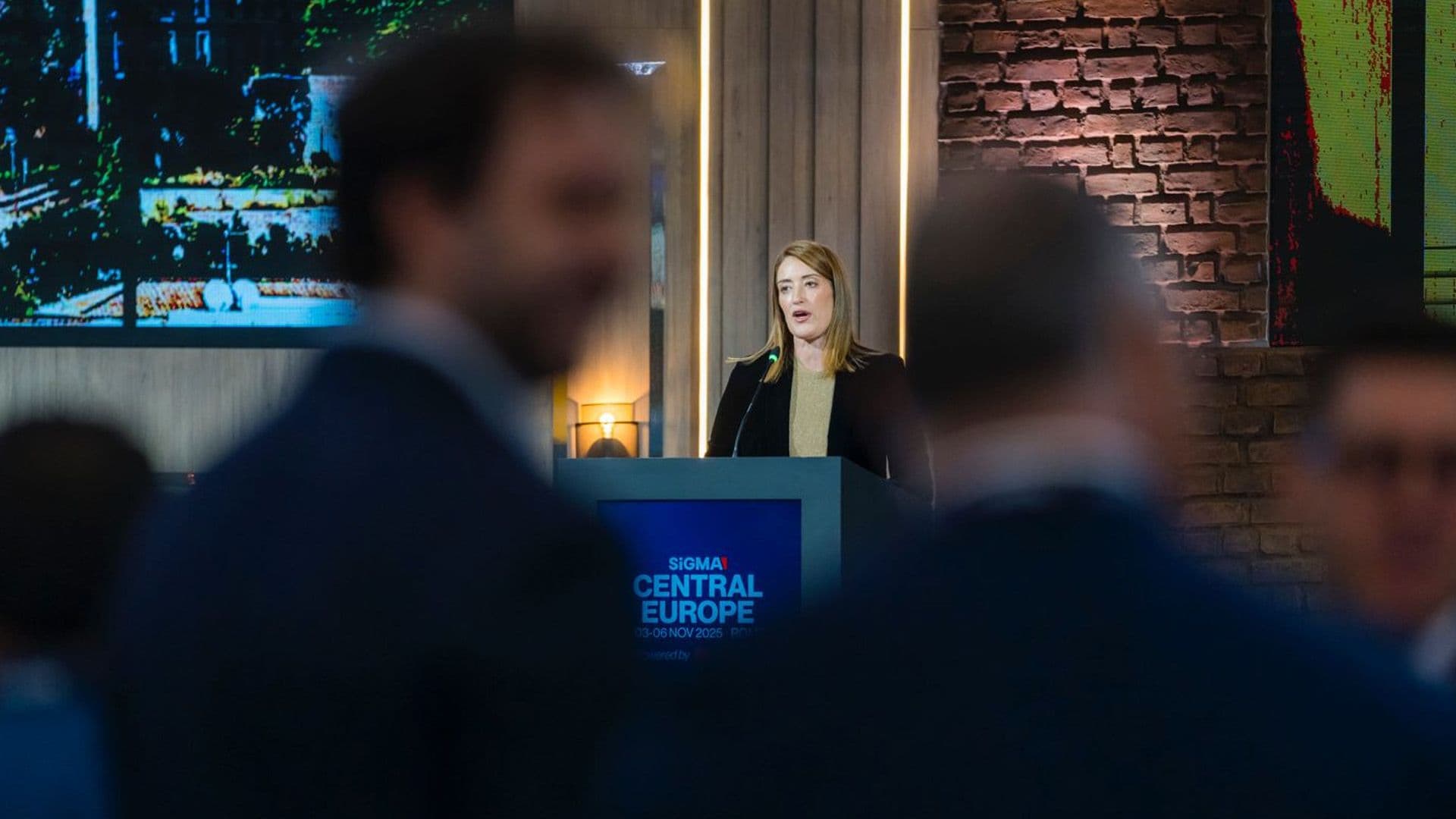 Roberta Metsola Officially Opens SiGMA Summit in Rome