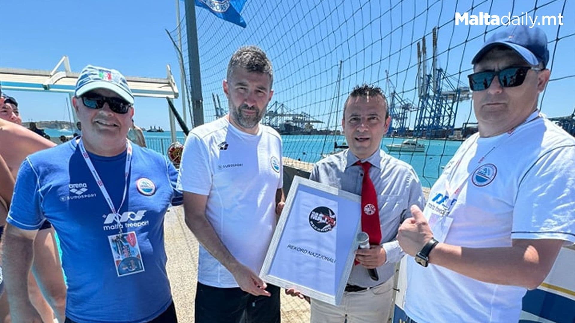 24 Hour Swimming Record Achieved By Birzebbuga ASC