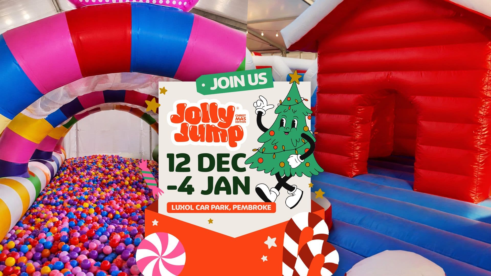 Bouncy Castles, Trains & Festive Fun at Jolly Jump
