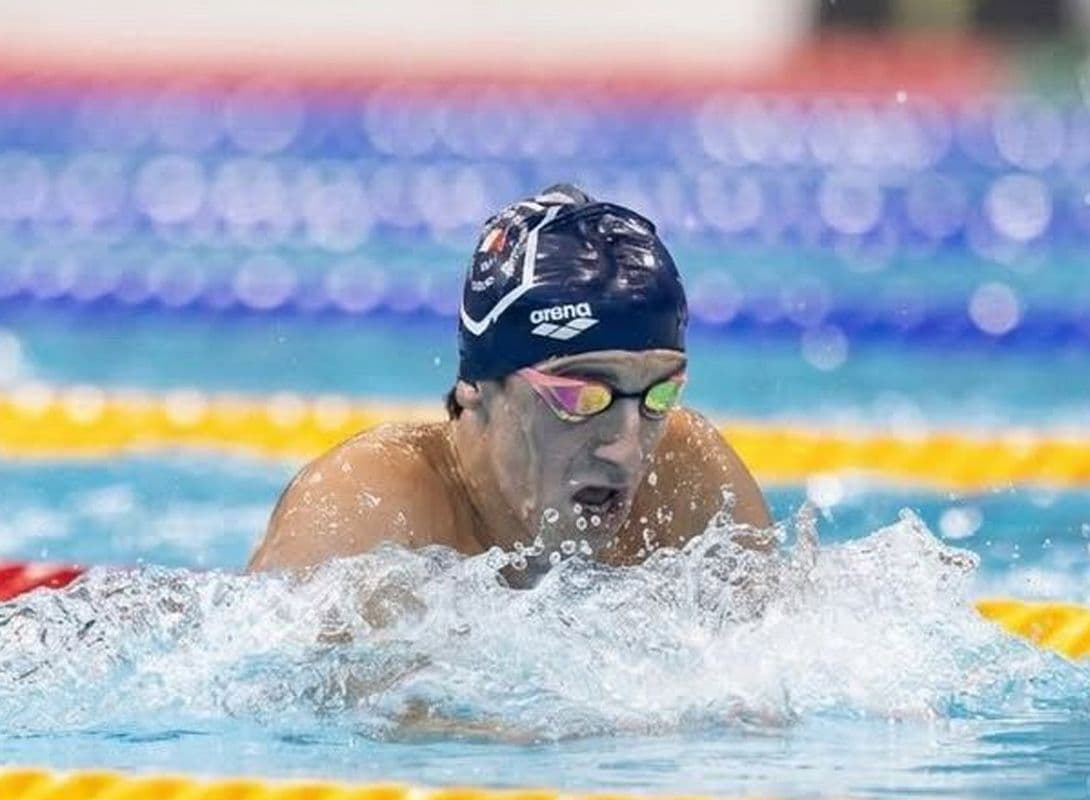 Matthew Satariano breaks 400IM national record twice in one day