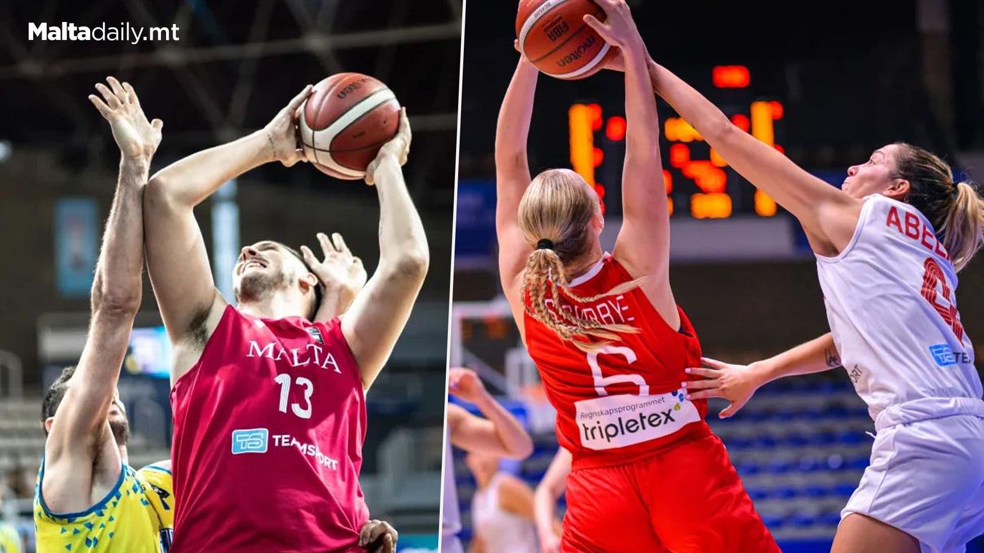 Malta’s Men & Women’s Basketball Teams Both Bag Silver
