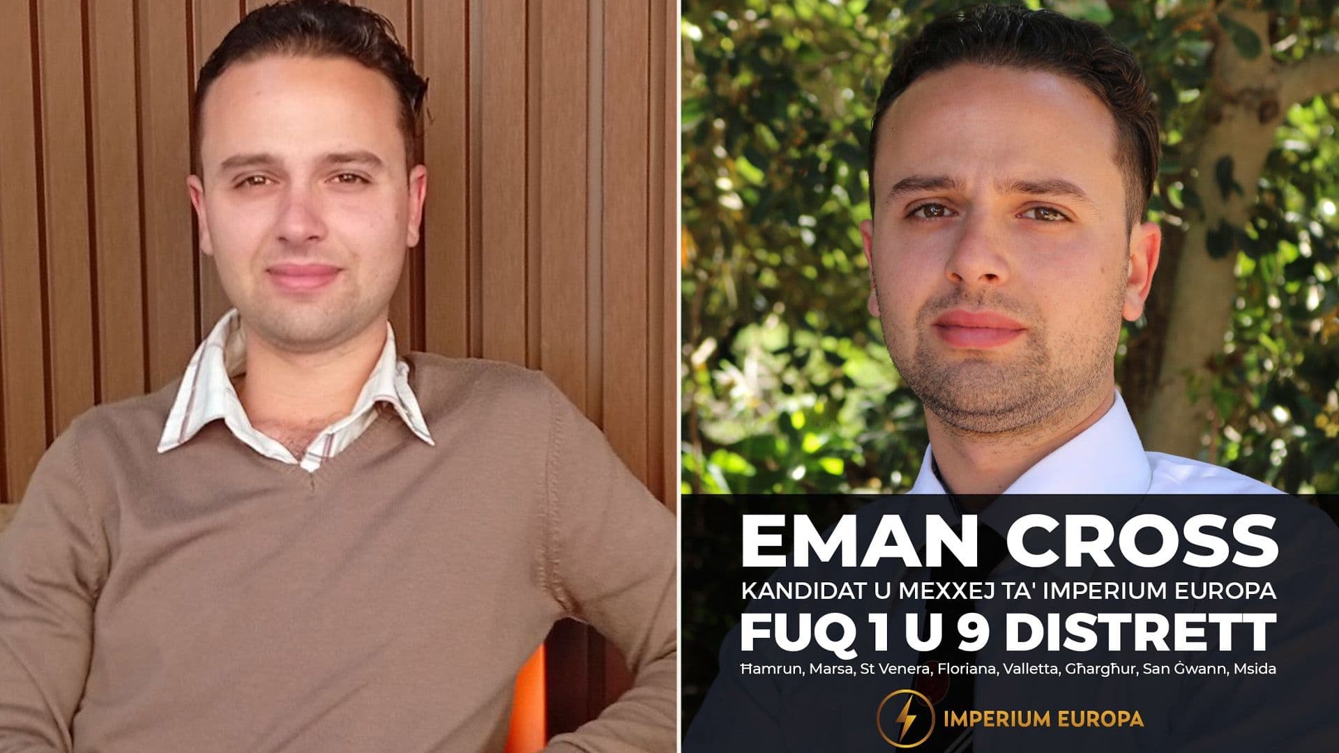 Imperium Europa’s Eman Cross To Contest General Election 2026