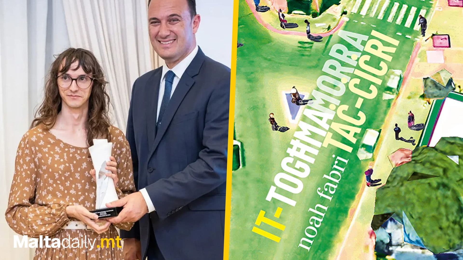National Book Prize Awarded To University Of Malta Administrator Noah Fabri