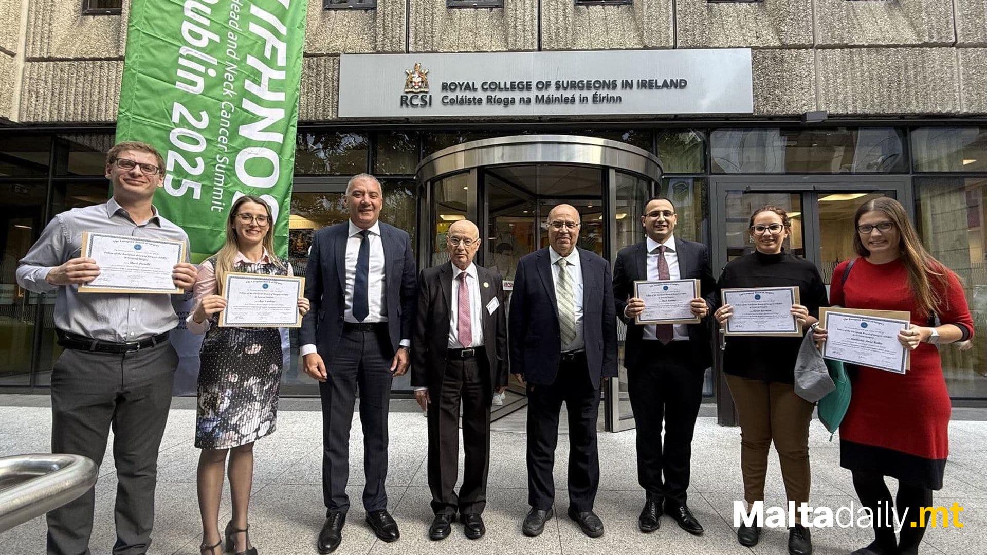 Malta’s Health Minister Congratulates Newly Graduated Maltese Surgeons