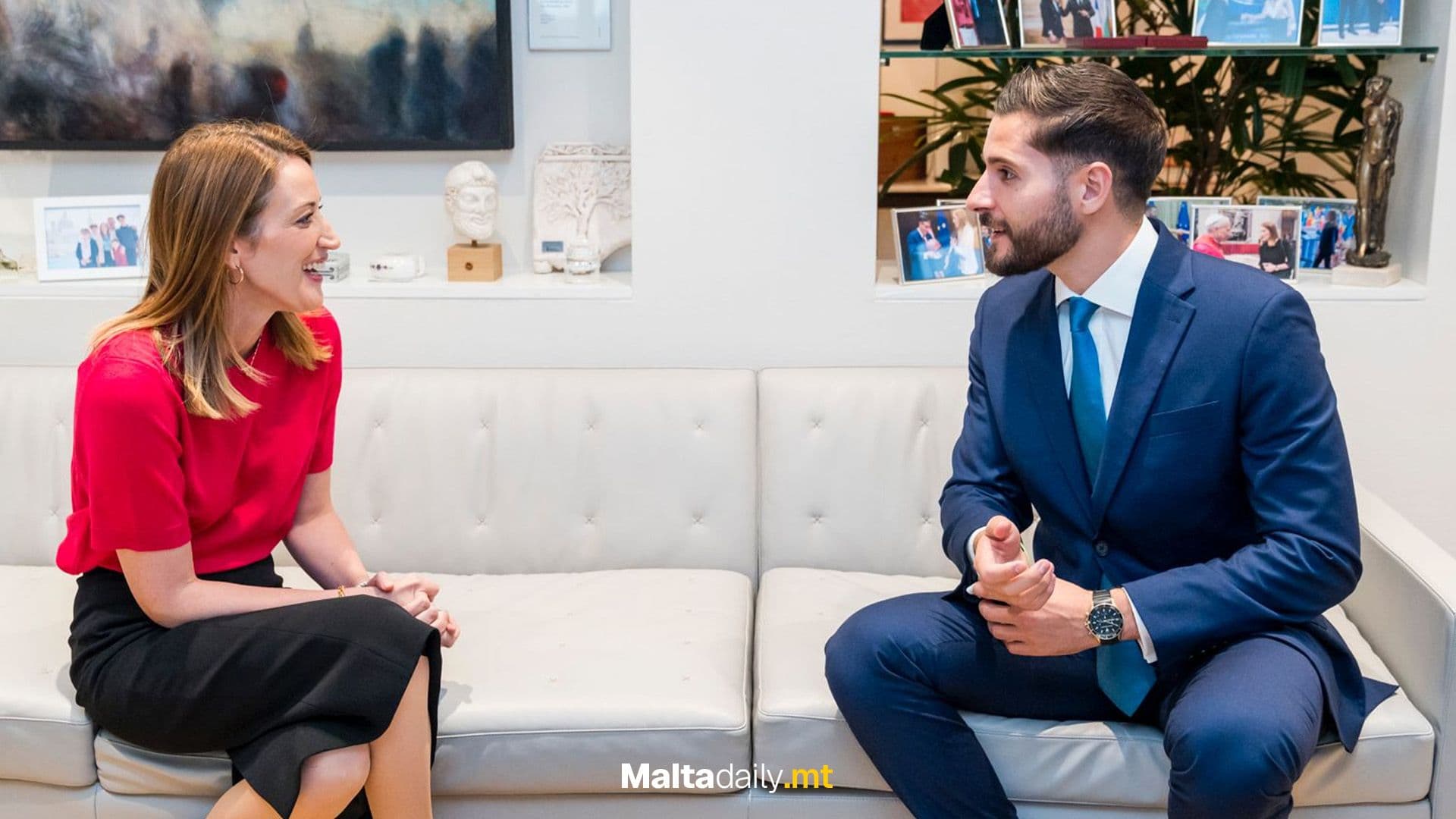 PN Leader Meets EP President & PN MEPs In Brussels