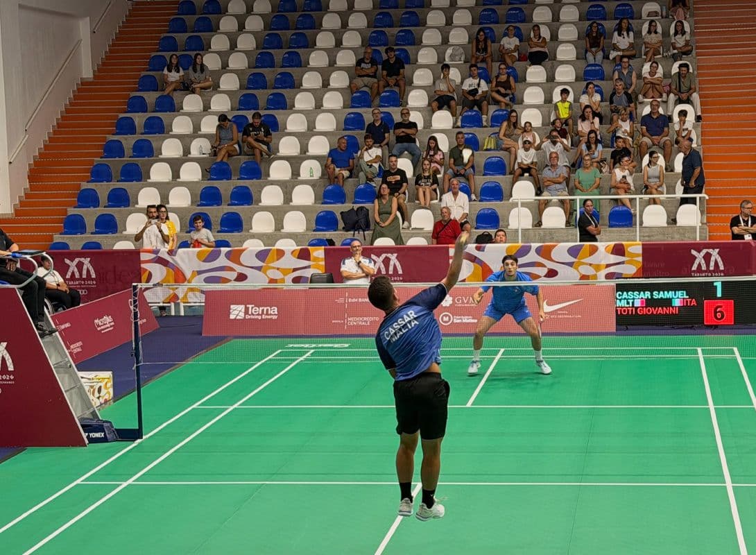 Cassar’s Mediterranean Games run ends in quarterfinals against Italy’s Toti