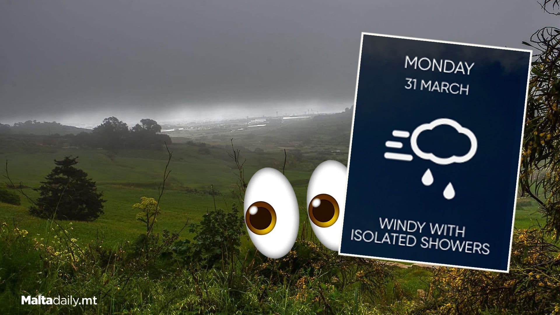 A Rainy Long Weekend Ahead? Strong Wind Warning Issued