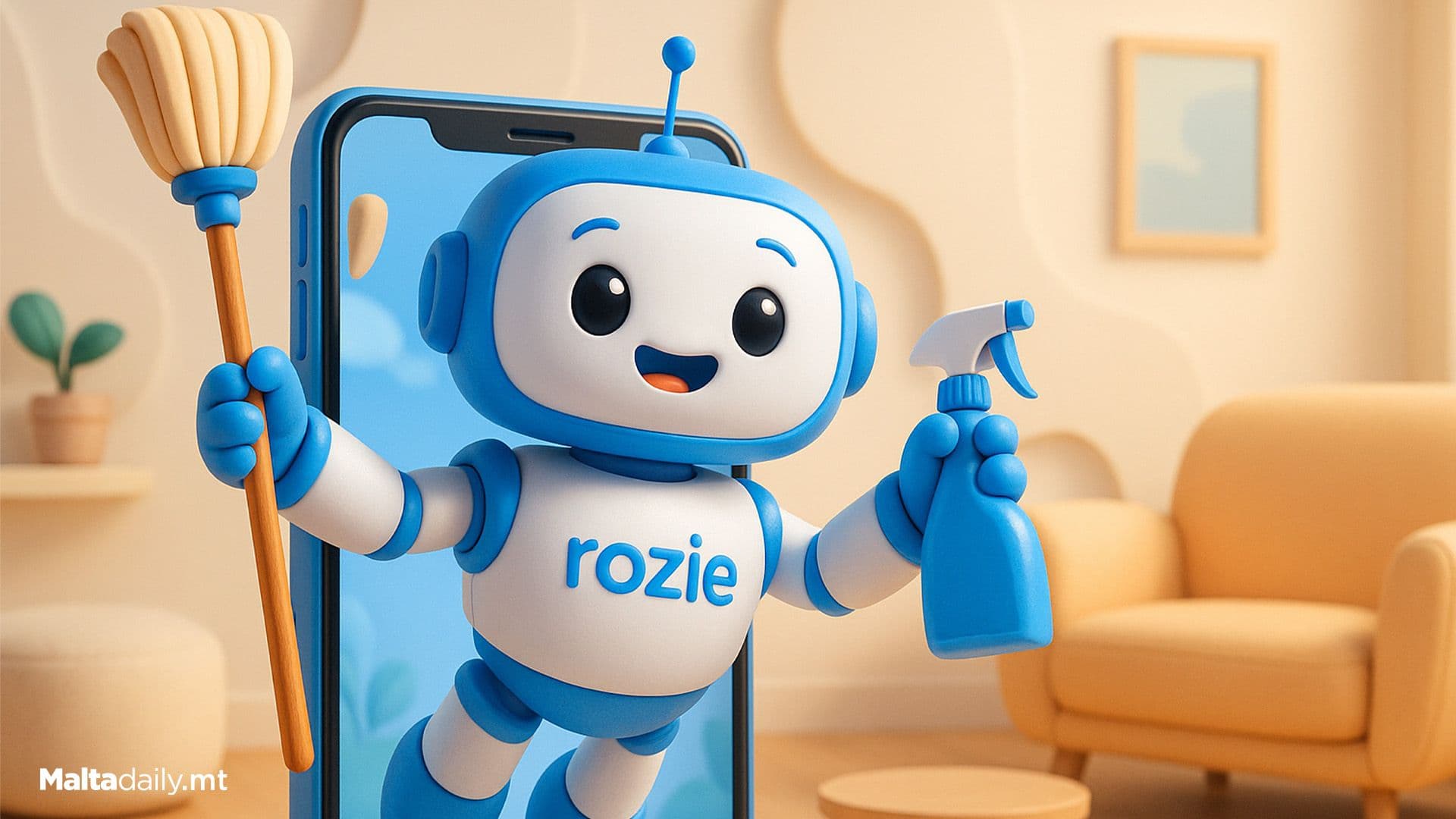 Rozie: Malta’s Uber-Style App For Hassle Free Home Cleaning