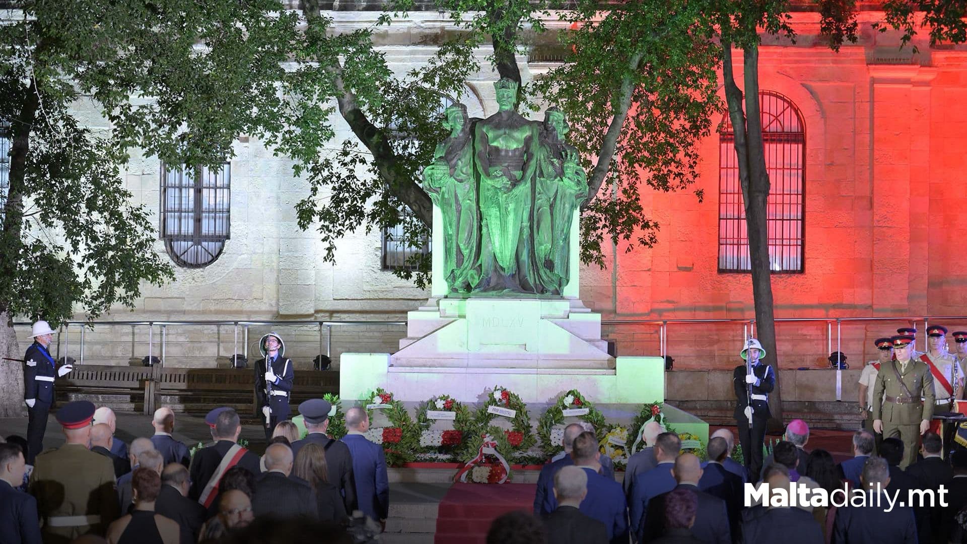 Victory Day Wreath-Laying Ceremony in Valletta