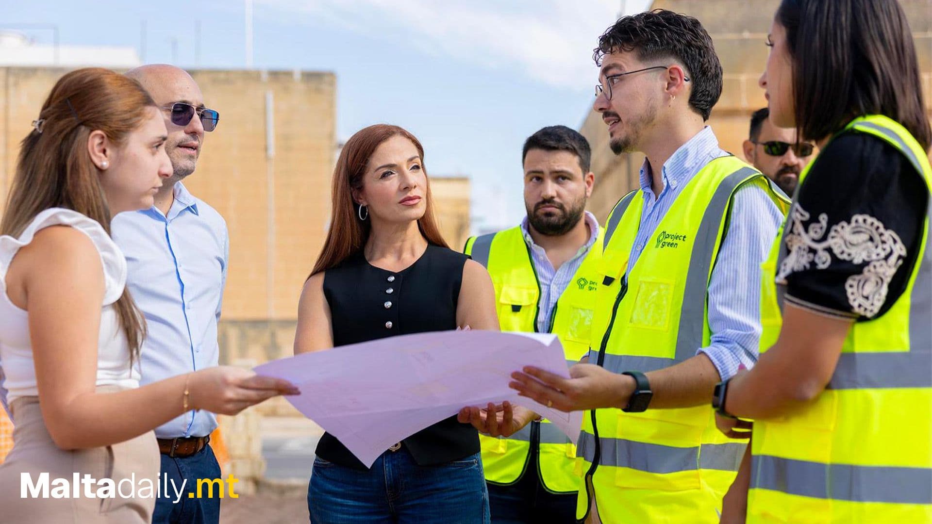 New Green Space Underway In Ħal Għaxaq