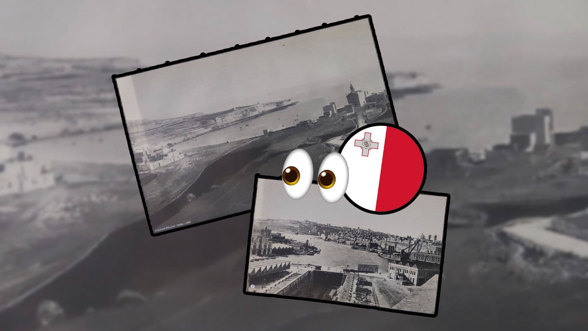Local Shares Black & White Vintage Photos Of Malta & Gozo