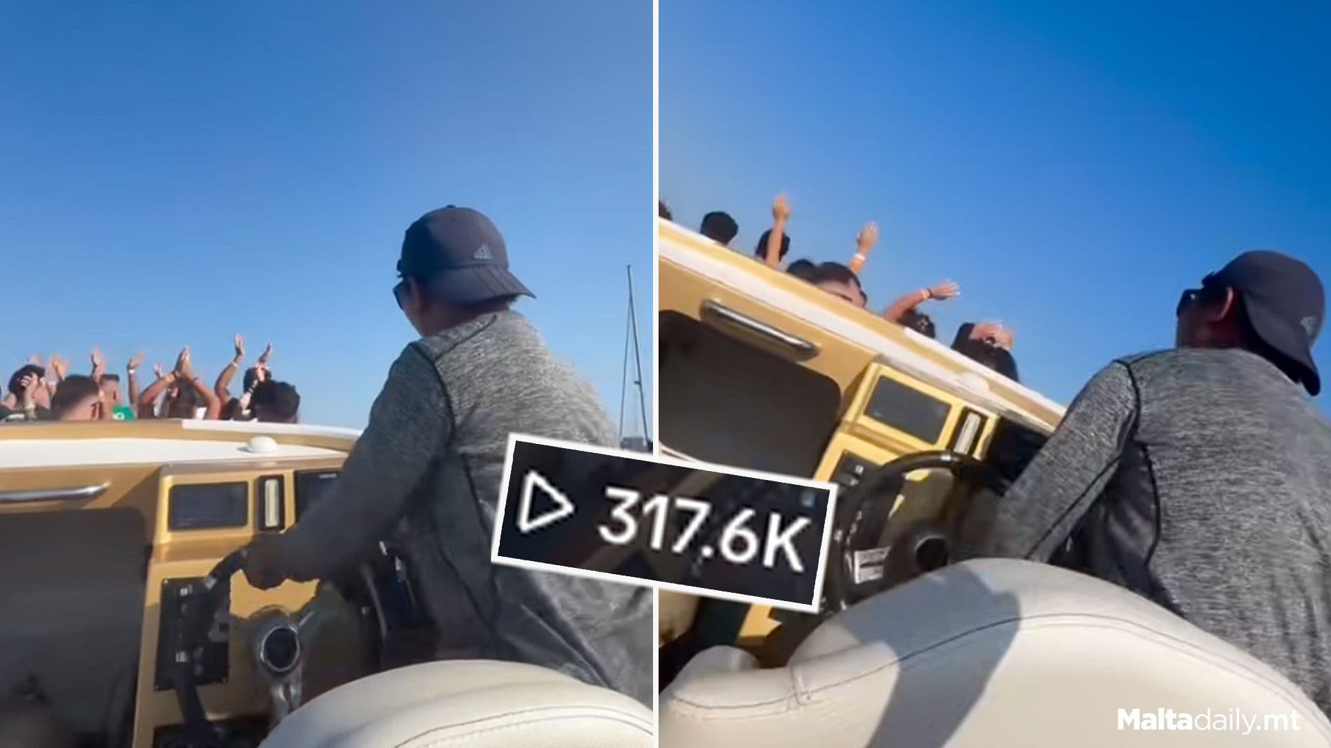 Energetic Boat Excursion In Malta Goes TikTok Viral