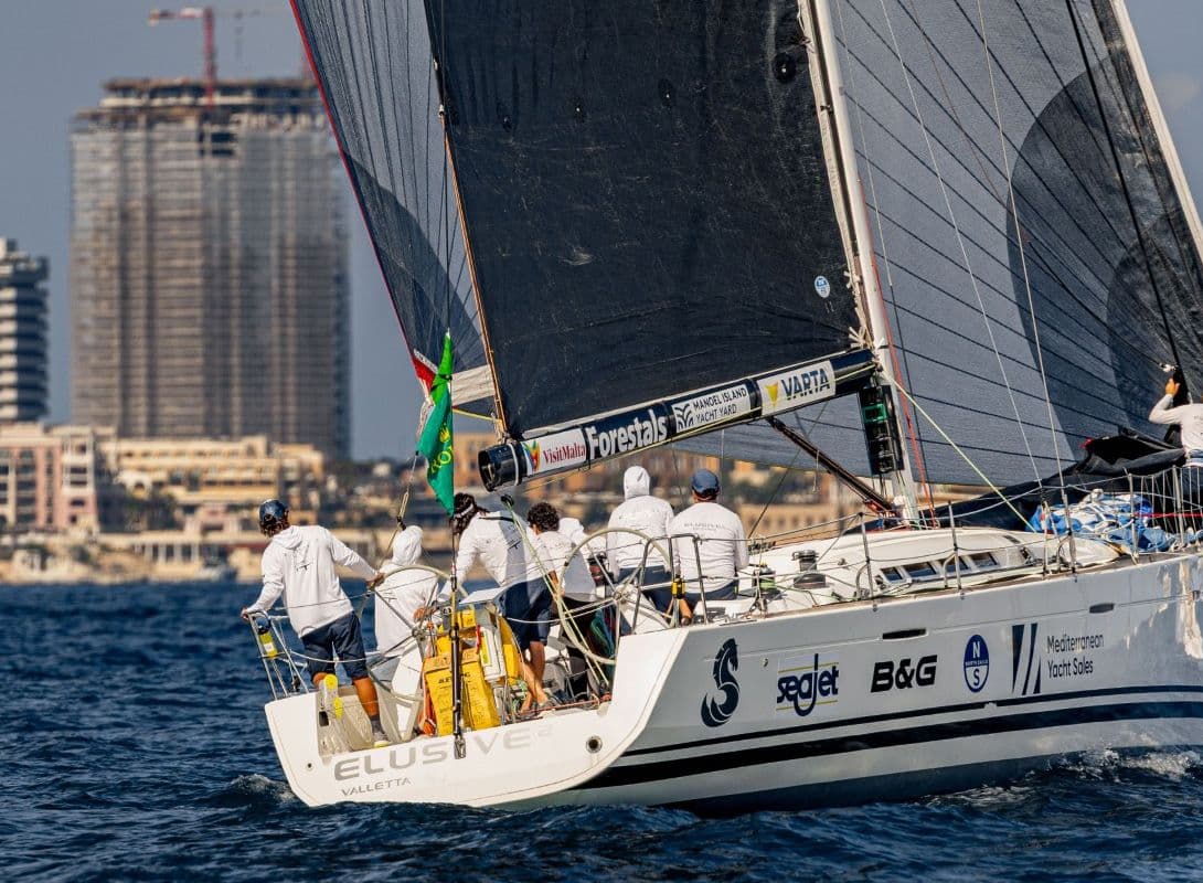 Royal Malta Yacht Club Crews Shine in Challenging 47th Rolex Middle Sea Race