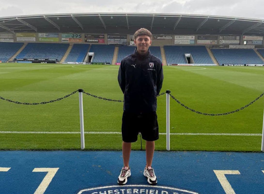 Malta U19 International Jaylen Zarb Joins Chesterfield FC Academy