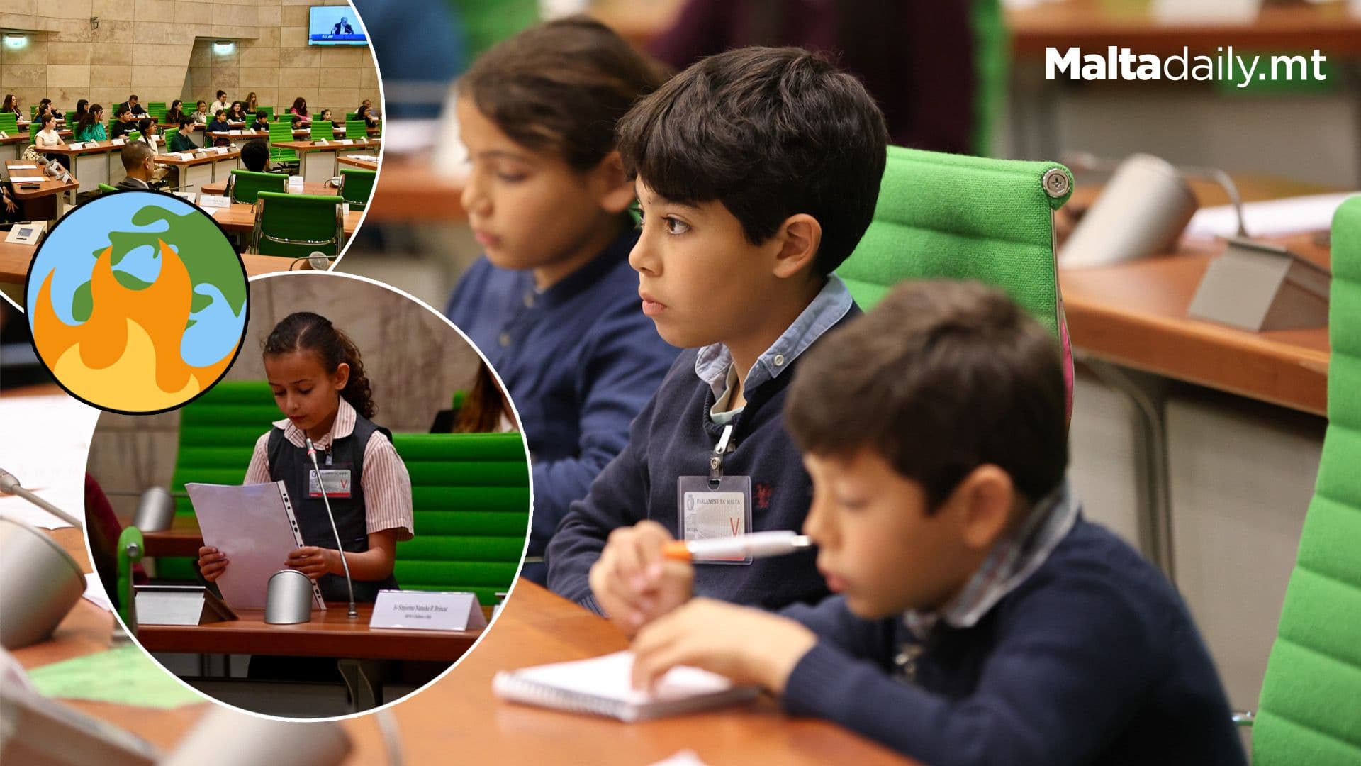 Children Call For Climate Change Action