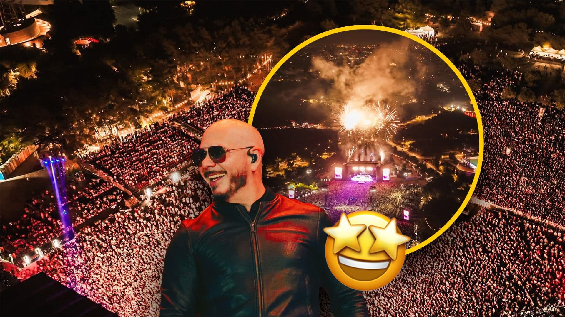 Pitbull Brings The Heat To Malta In Front Of 40,000 Fans