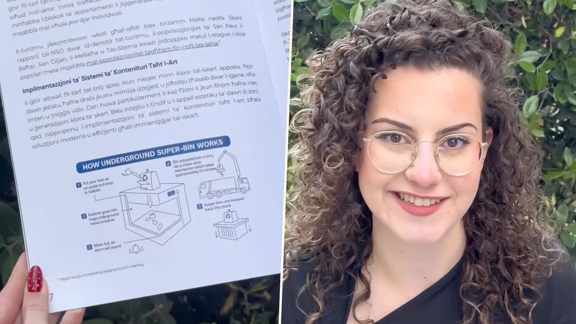 Government To Adopt PN ‘Underground Waste Bins’ Proposal, Says MP Eve Borg Bonello