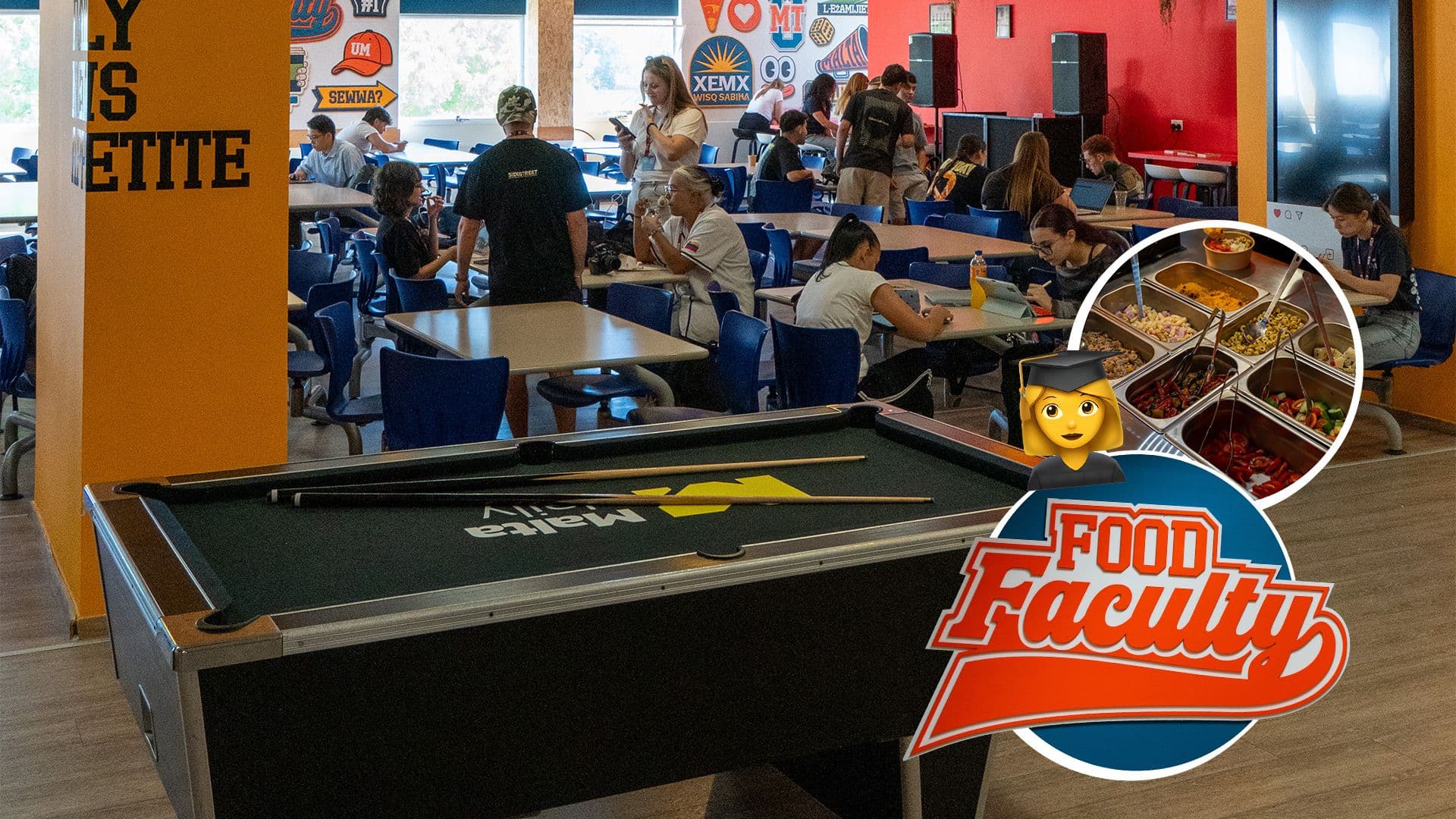 Fresh AF! Food Faculty Gives University of Malta Canteen A Brand New Look & Space