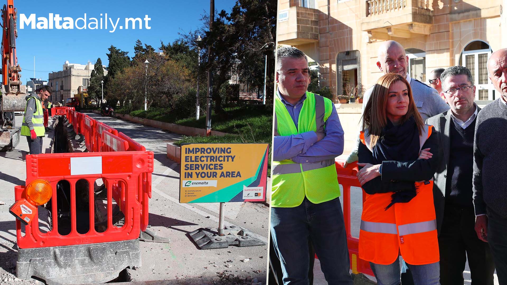 70 Kilometres Of New Underground Cables Being Set Around Malta