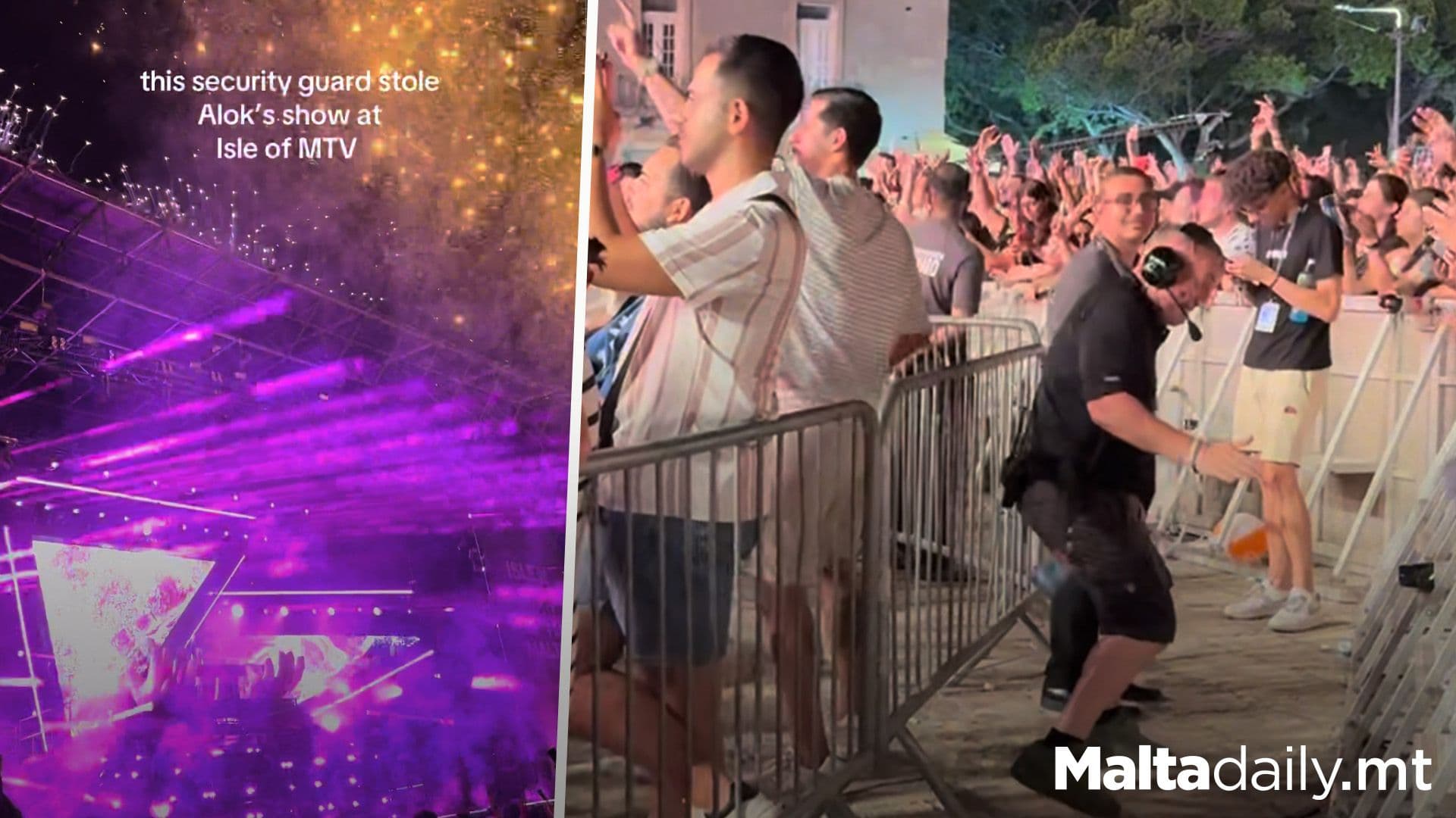 Security Guard Steals The Show In Wholesome Moment During Alok’s Isle Of Mtv Set