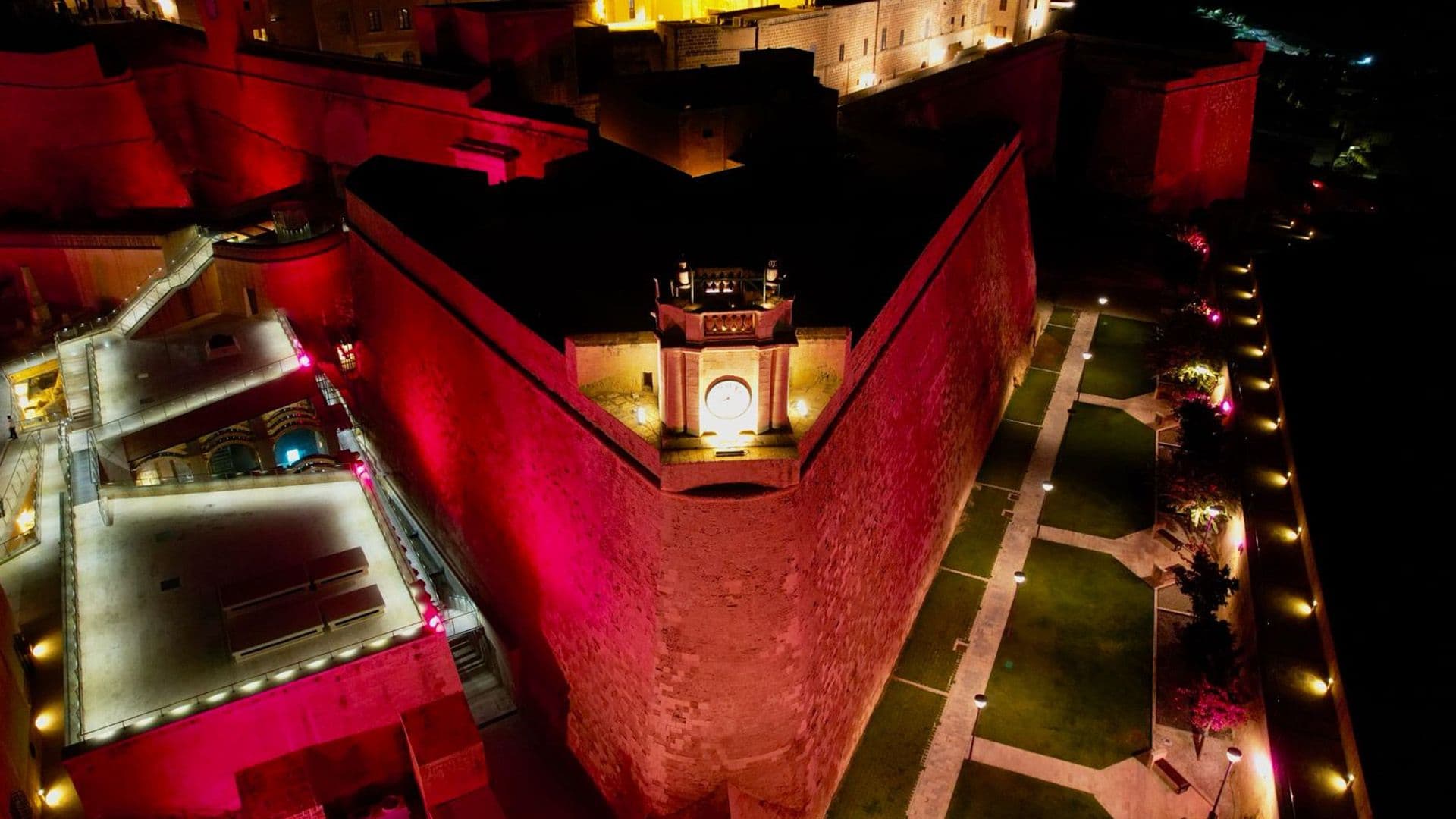 Ċittadella Turns Pink To Raise Breast Cancer Awareness