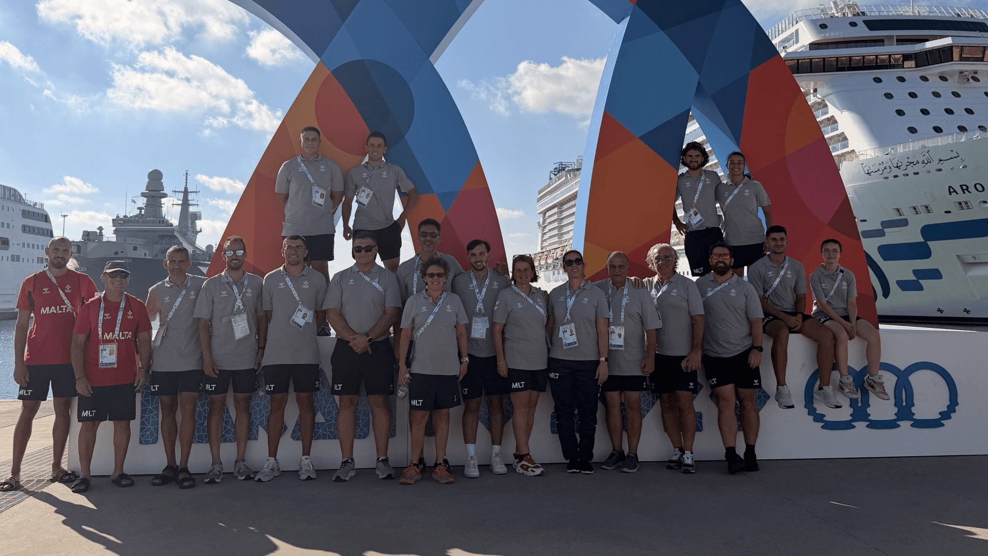 Team Malta Officially Welcomed At 20th Mediterranean Games Village