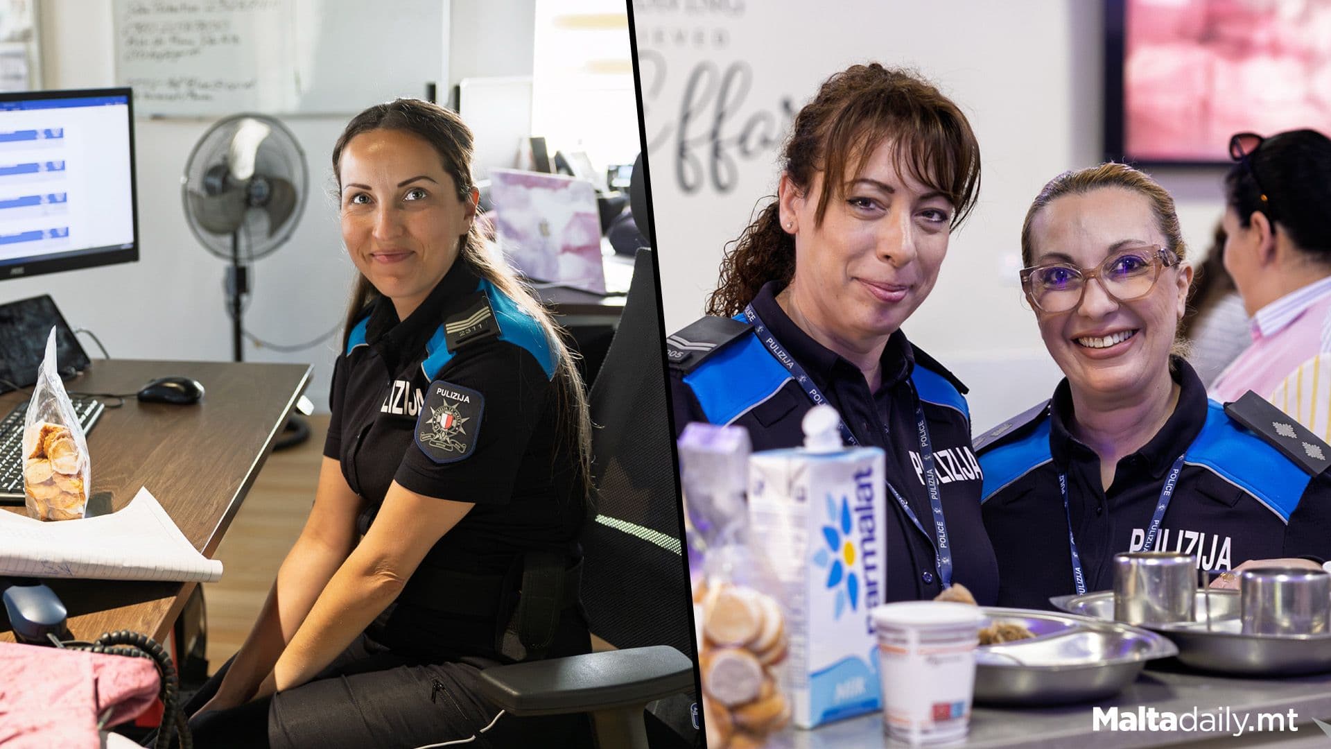 Mothers In Police Force Surprised For Mother’s Day