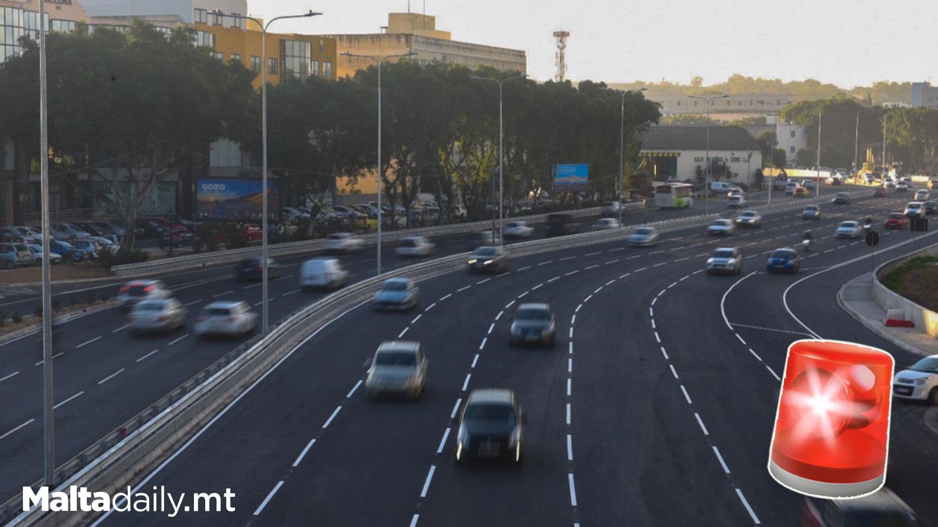 Motorcyclist Grievously Injured In Early Morning Crash