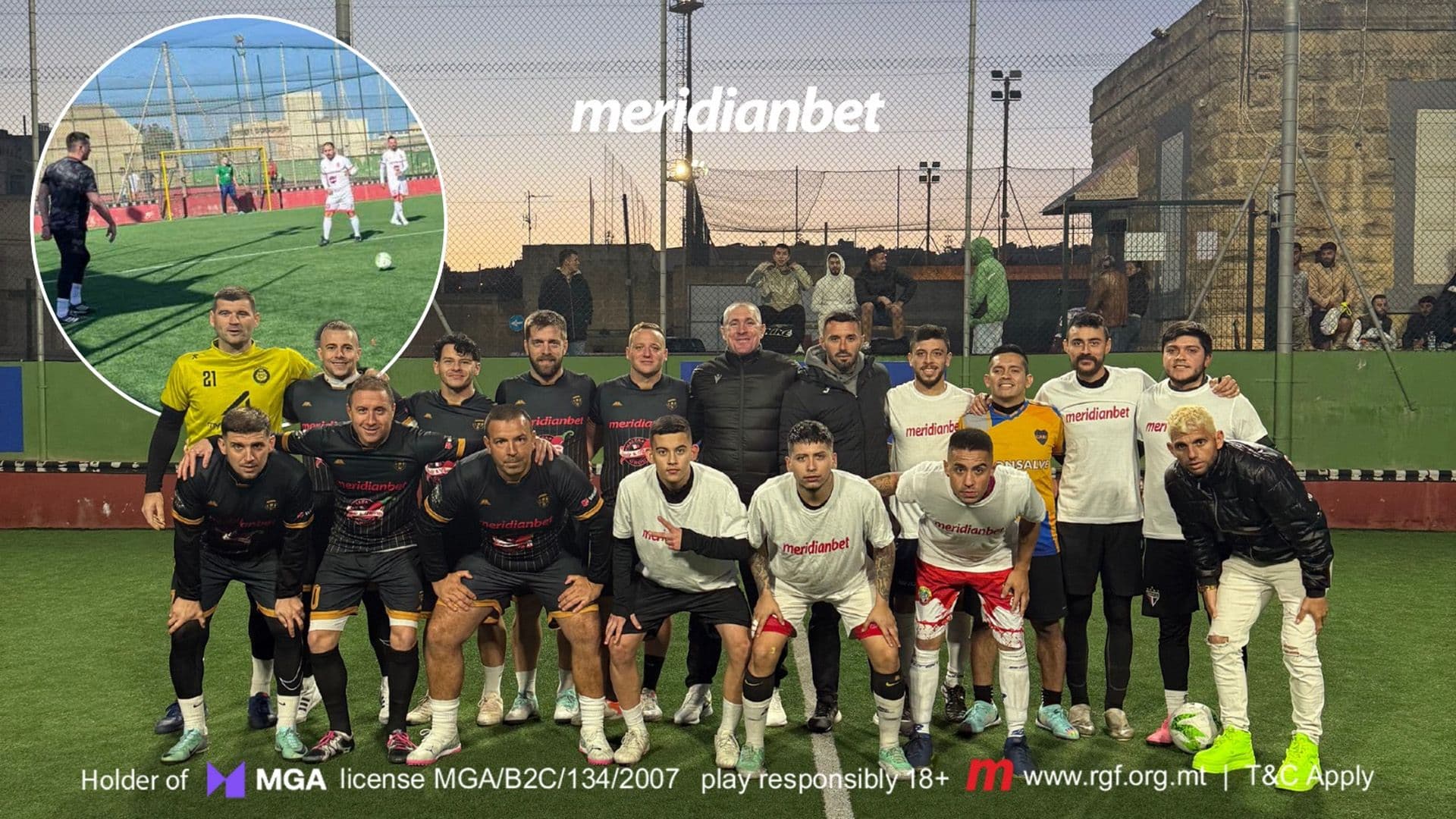 Meridianbet Hosts 5-A-Side Tournament & Donates Proceeds To Inspire Malta