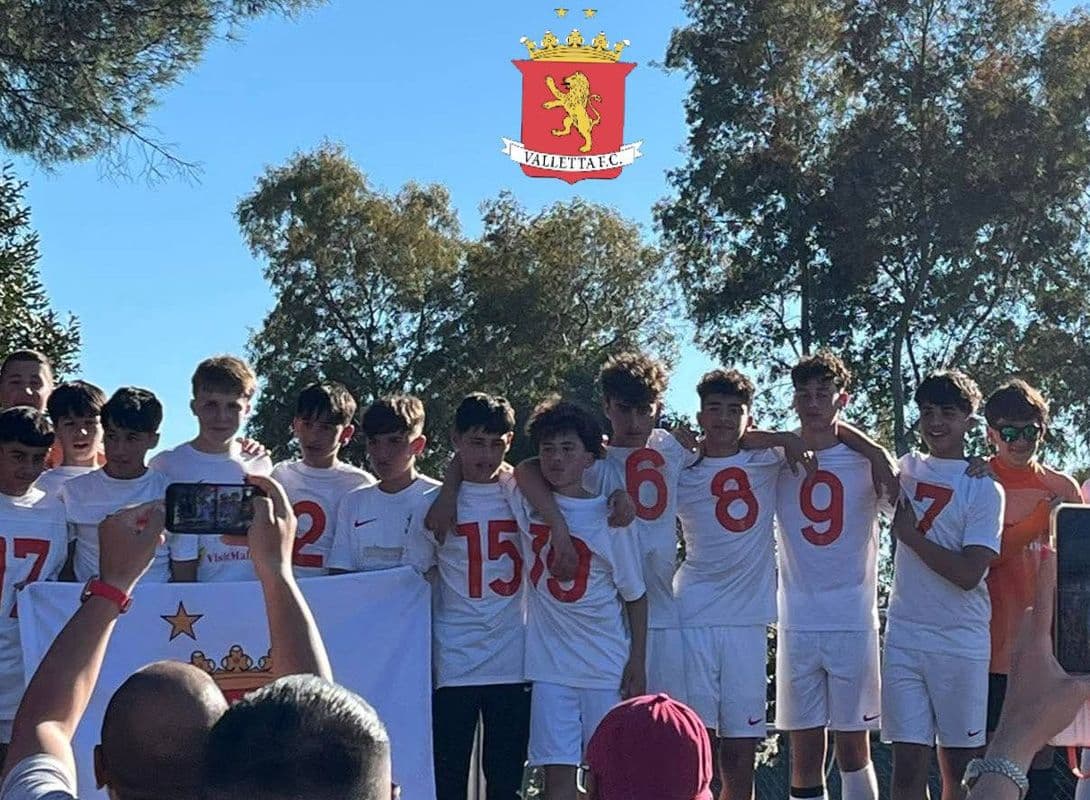 Valletta Under‑14s Crowned Champions After 2–0 Victory in Rome