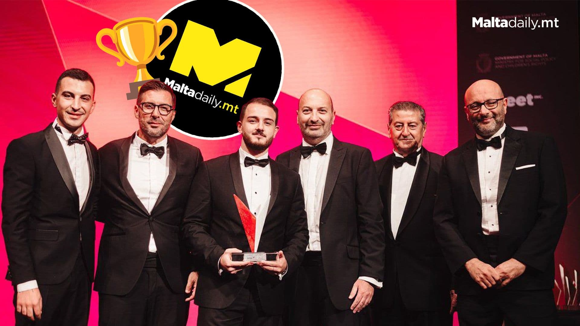 Malta Daily Among Top 3 ‘Start-Up Of The Year’ At Malta Business Awards