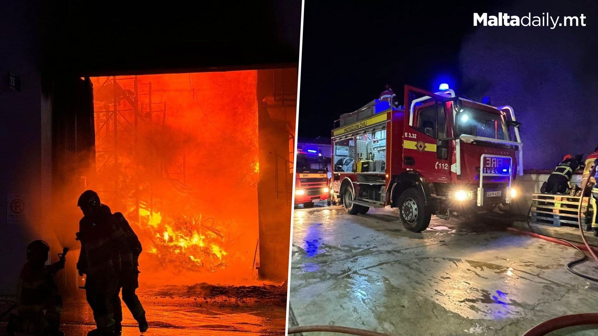 3 Fire Fighters Injured After Delicate Burmarrad Operation