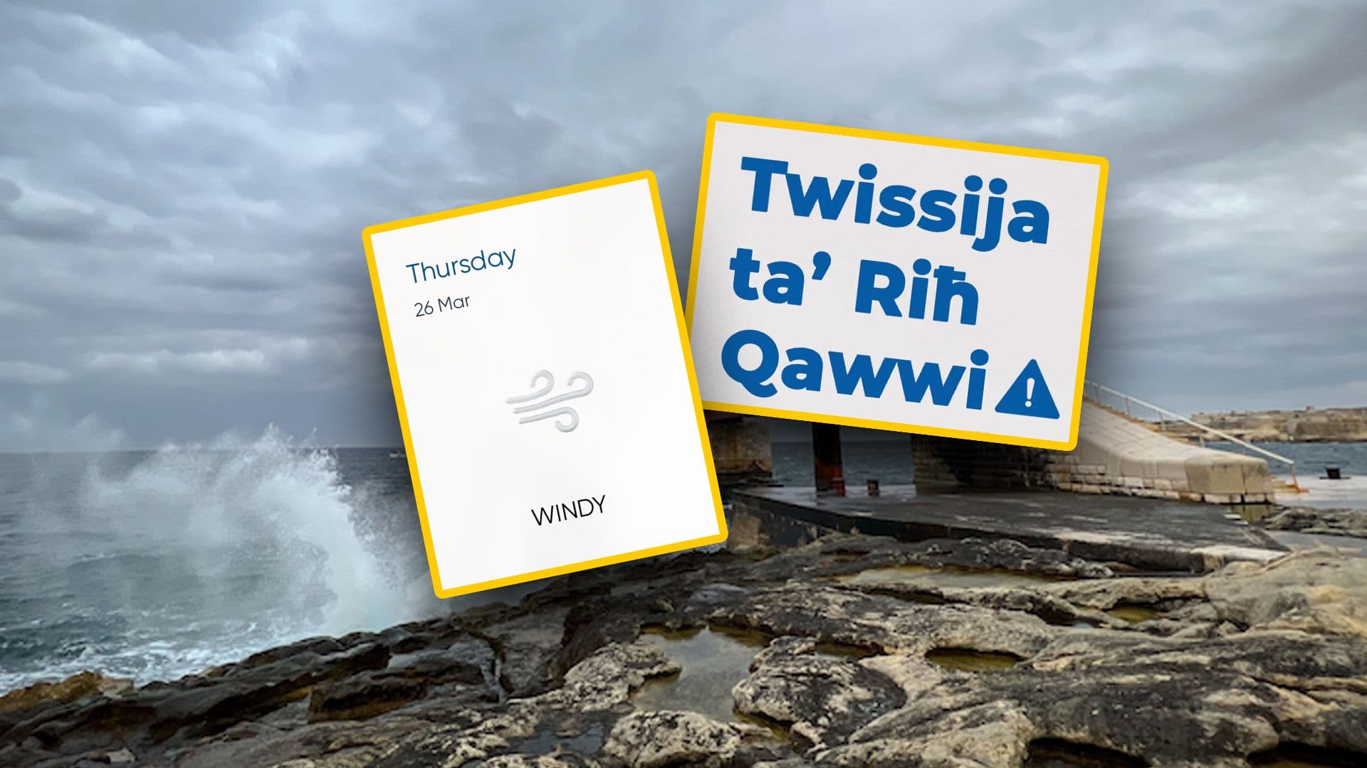 Warning Issued Today For Winds Reaching Up To Force 8