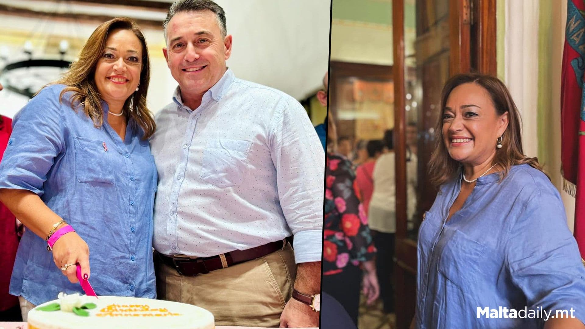 Annemarie Grech Celebrates Birthday Raising Breast Cancer Awareness