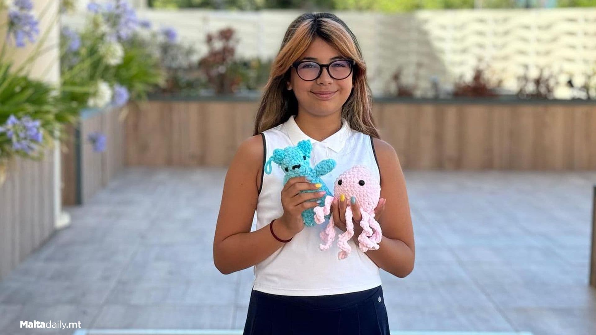 Girl Raises Money For Puttinu Cares With Crochet Sales