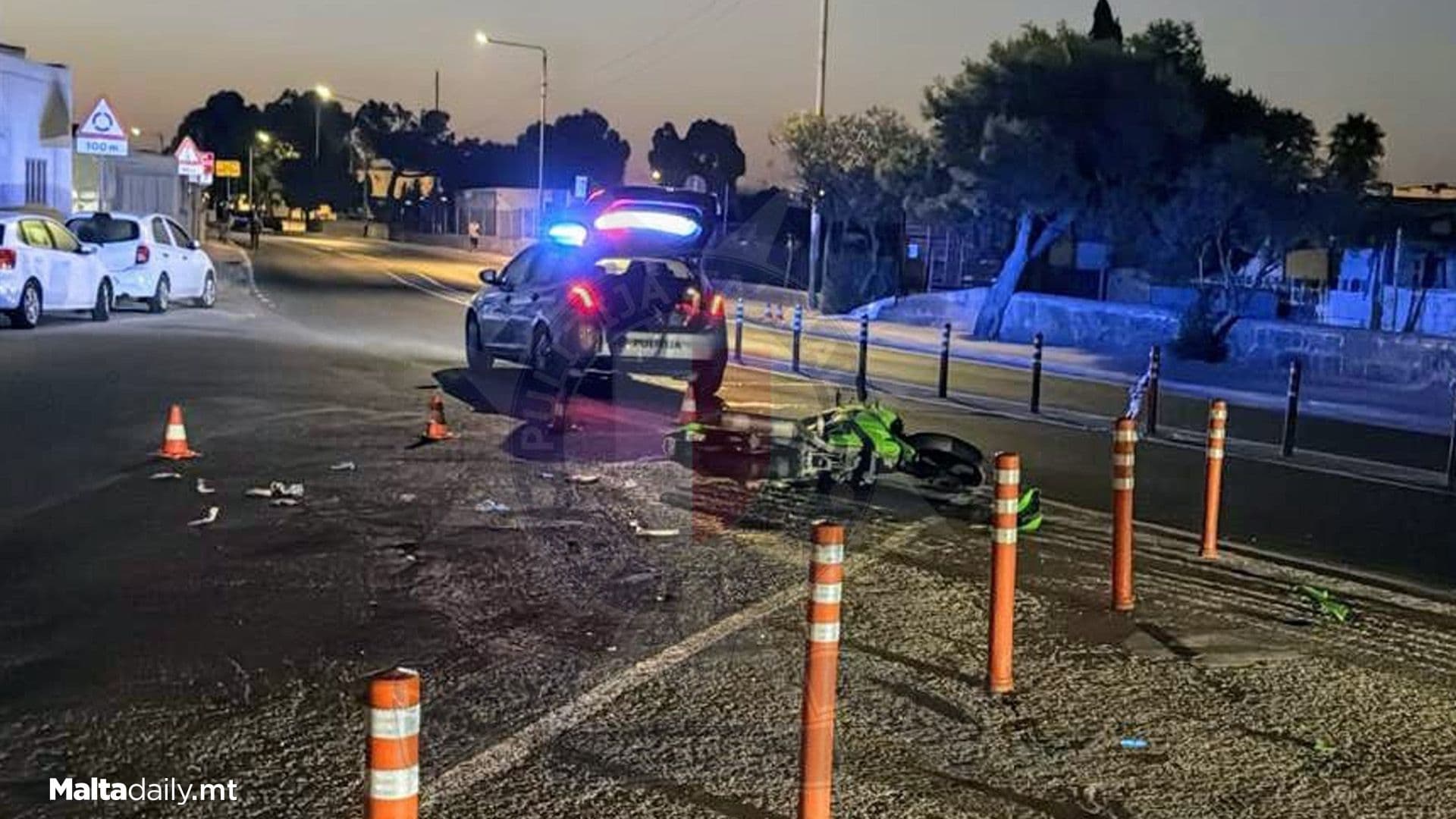 Woman Riding Passenger On Motorcycle At Risk Of Dying