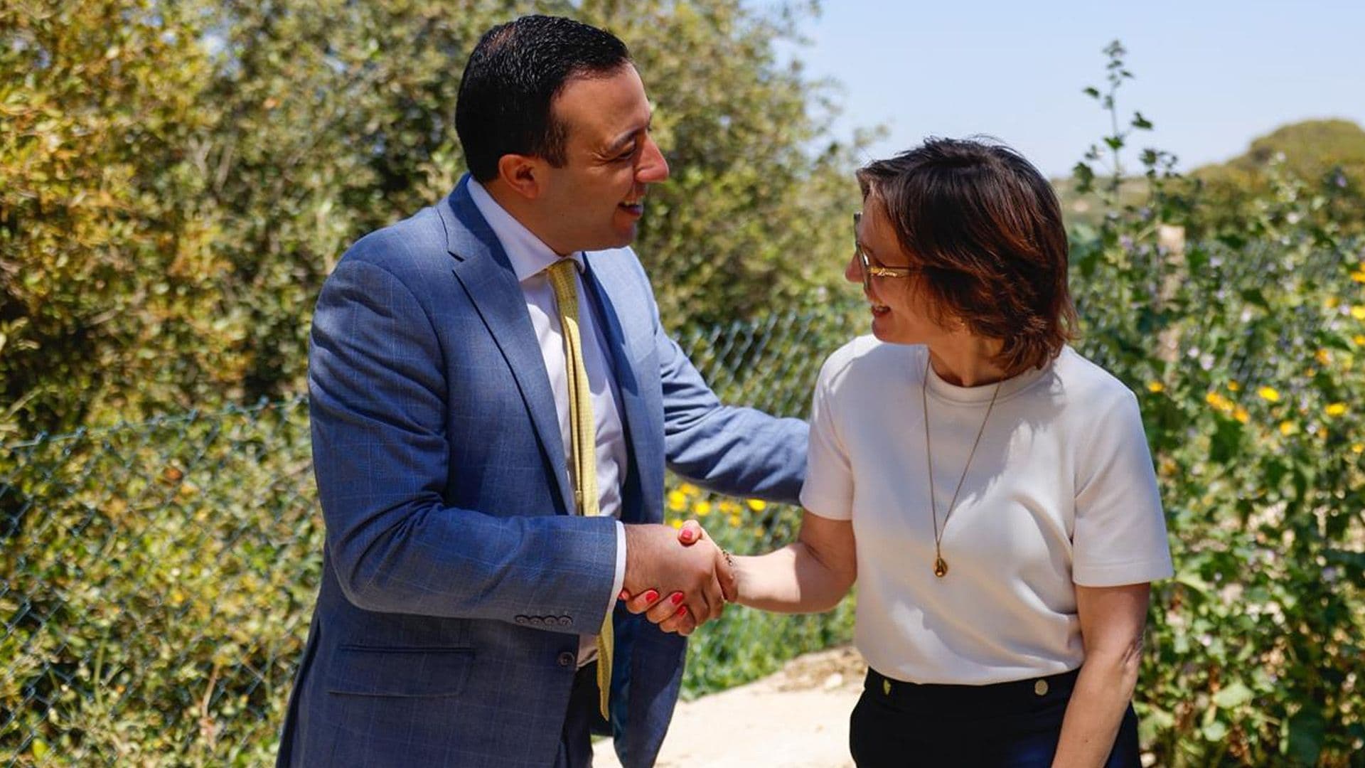 Minister Clint Camilleri Meets EU Commissioner During Malta Conservation Visit