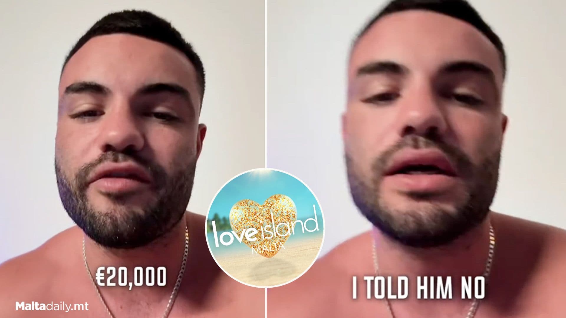 Flakey Claims He Was Offered €20K To Enter Love Island Malta